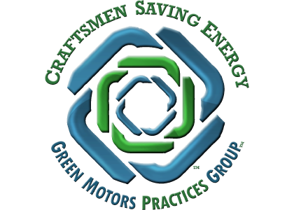 Green Motor Practices Group Accreditation Logo