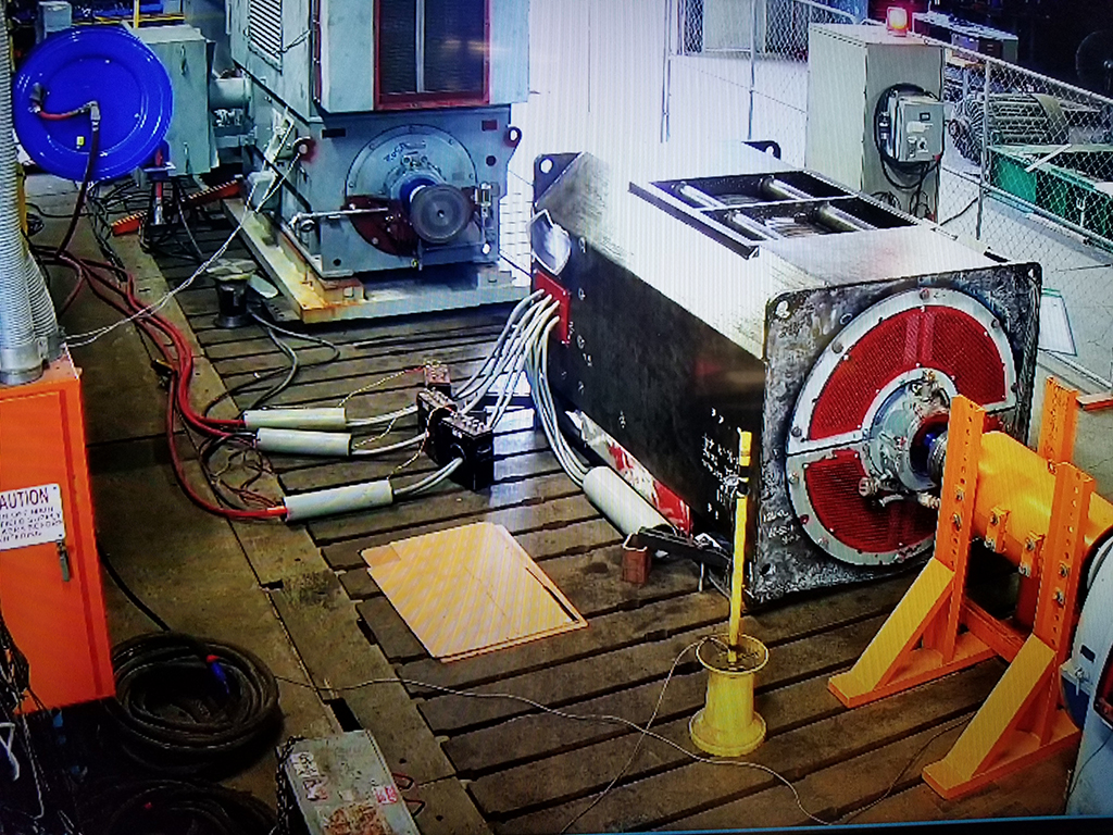 VIDEO FEED OF LOAD TEST