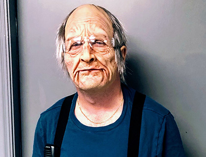 Jason Chappel’s “Old Man” costume was really realistic